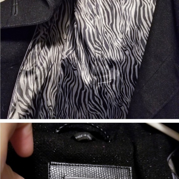 Beautiful black military style Mackage jacket - Picture 5 of 6